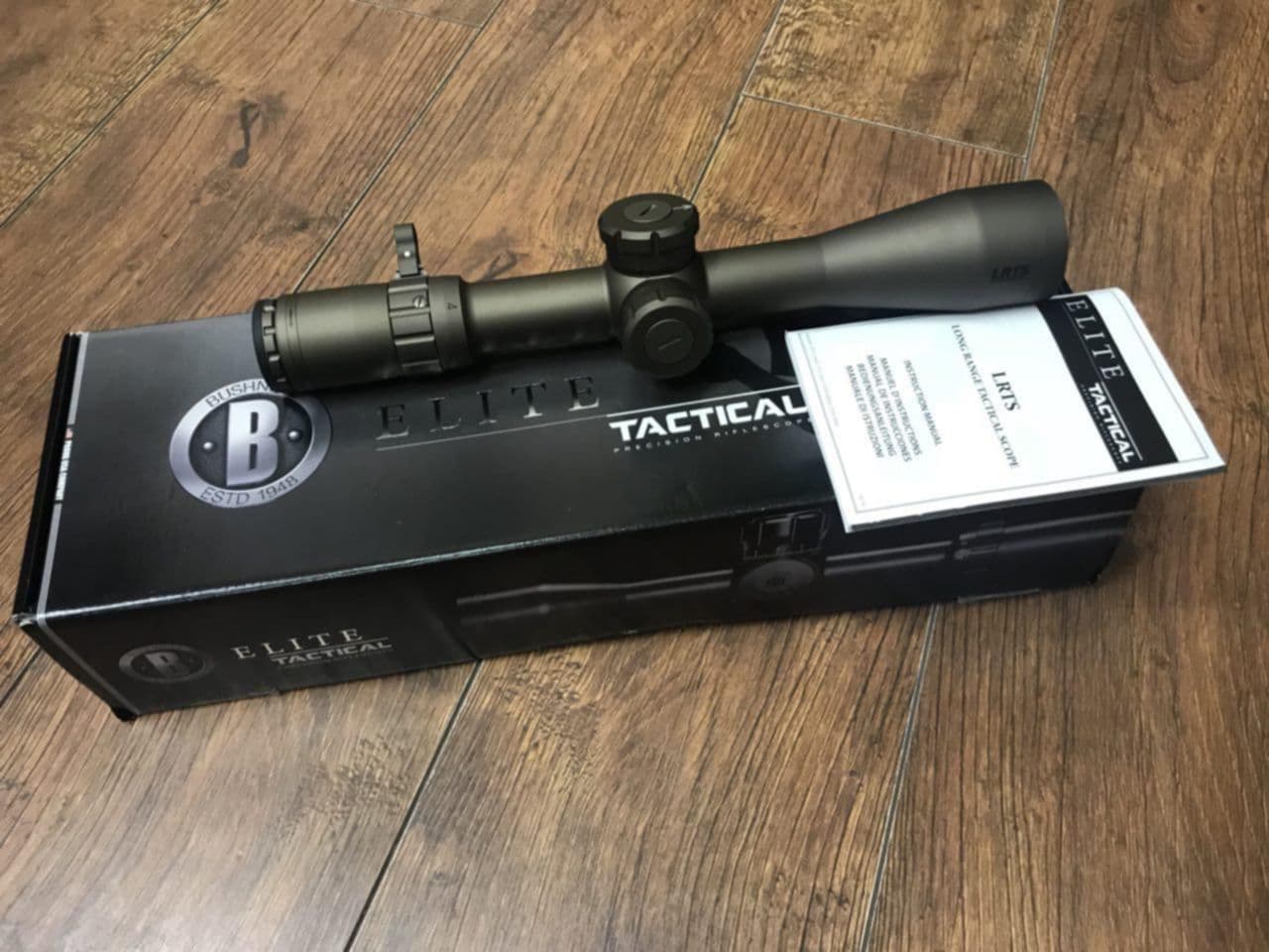 Bushnell elite tactical LRTS 3-12x44 FFP, G3 Reticle, darkearth
